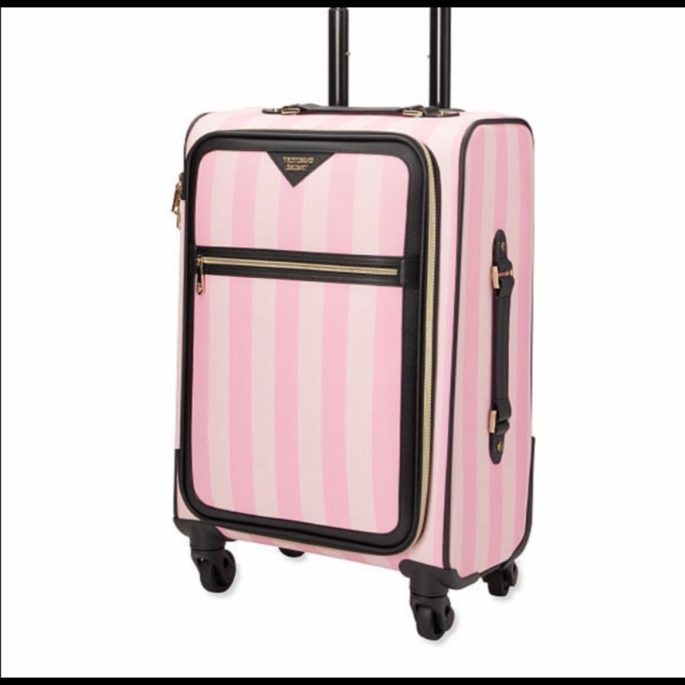 Victoria’s Secret Signature Stripe Carryon Luggage